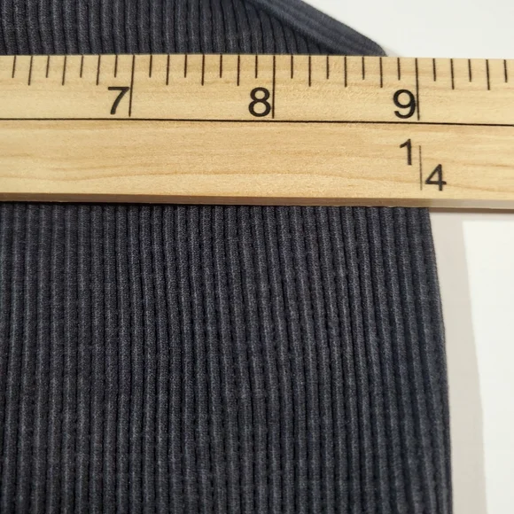 FP Movement by Free People Charcoal Ribbed Tank Top - Picture 5 of 7